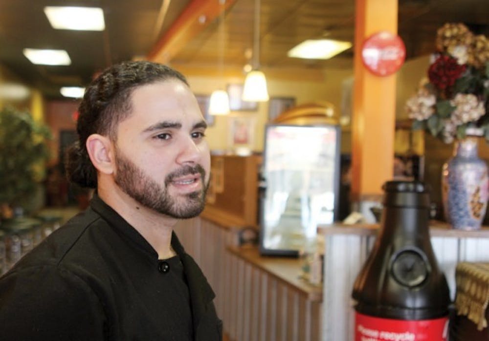 Jack Adly, Buffalo State College student and entrepreneur, brings a cultural mix to South Campus
through his two restaurants: Slice of Italy and Venus Greek and Mediterranean.&nbsp;Andy Koniuch, The Spectrum