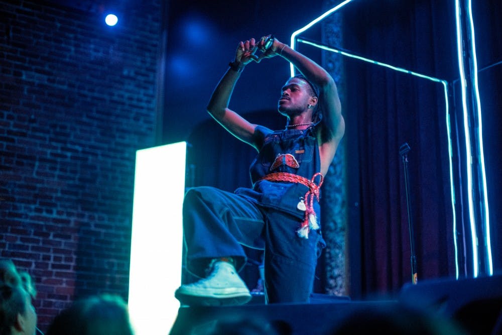 <p>Los Angeles rapper Duckwrth said he “inevitably” gets his crowds moving. Duckwrth, who is currently on tour, talked with <em>The Spectrum</em> about his musical idols and the current state of hip-hop.</p>