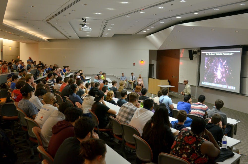 <p>Monday evening former NASA chief Charles Bolden talked to a group of students, educating them about Buffalo Niagara’s rich aerospace and aviation history.&nbsp;</p>