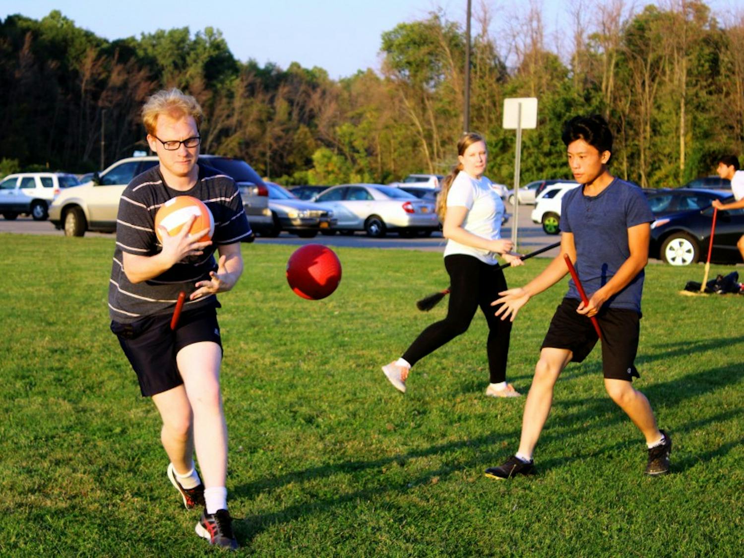 Buffalo Quidditch meets every Tuesday and Thursday outside of Governors for practice. Players feel that the sport is much more intricate than its “Harry Potter” roots make it seem.