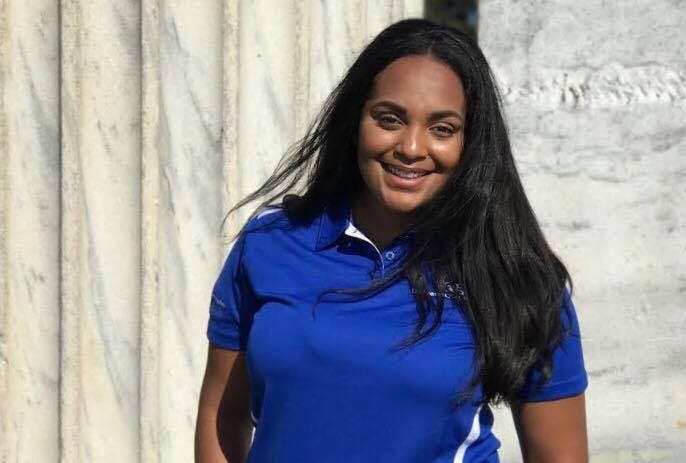 Anyssa Evelyn, the SA vice president, is speaking at the first CAS commencement next week.