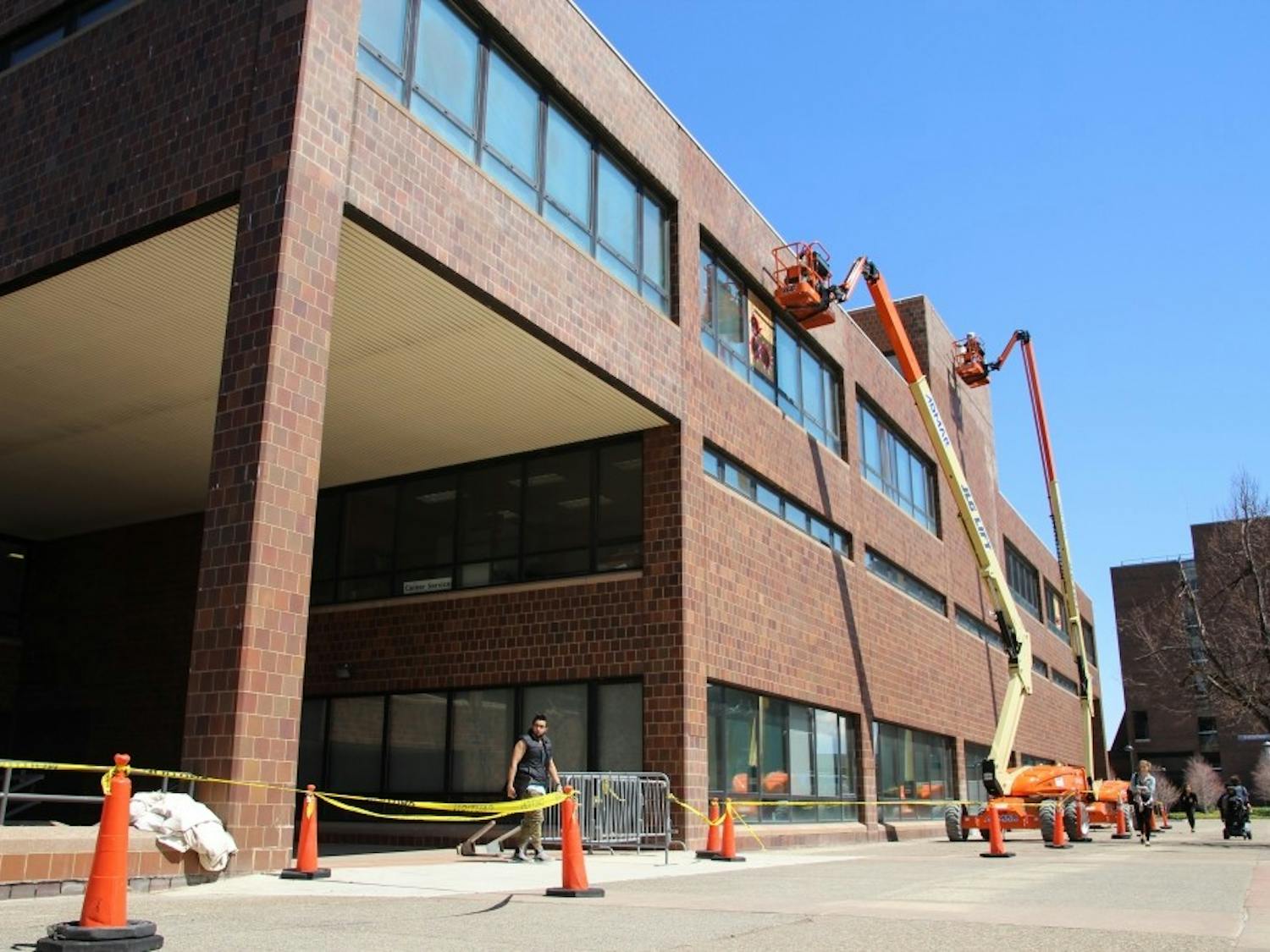 The third floor of the Oscar A. Silverman Libraries in Capen Hall has been closed due to construction starting in December 2014. UB will unveil the new space this fall. 