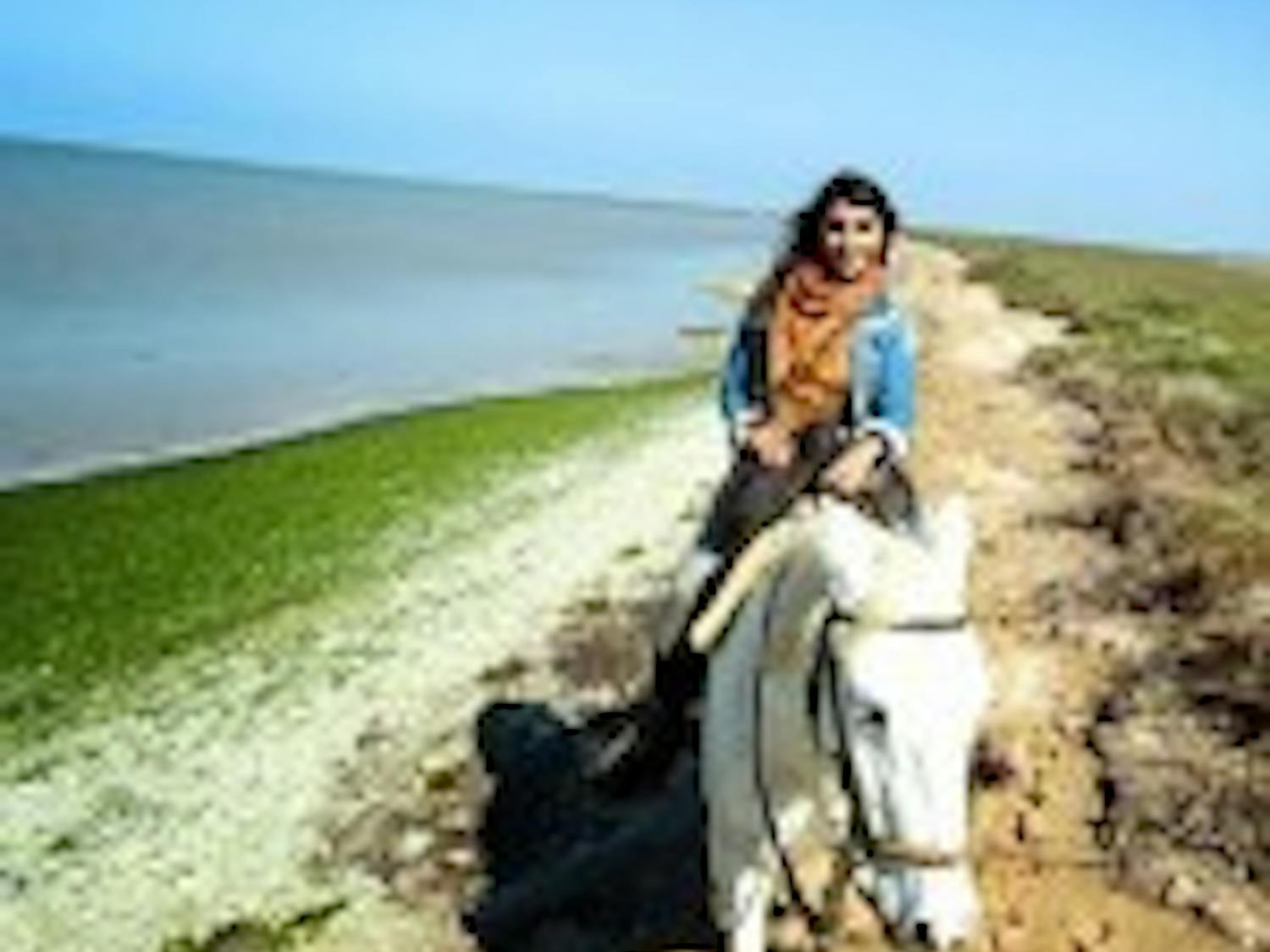 After receiving eight scholarships to study abroad, Samah Asfour only had to pay
a little over $500 to travel across eight European countries. Courtesy of Samah Asfour