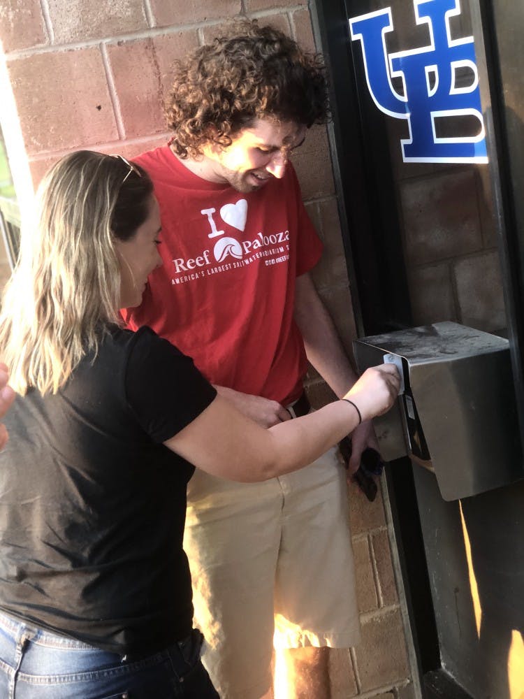 After students use their card on a reader, data is gathered by individual departments. Students who want their card access data have to contact each department and some departments choose not to release data to students.