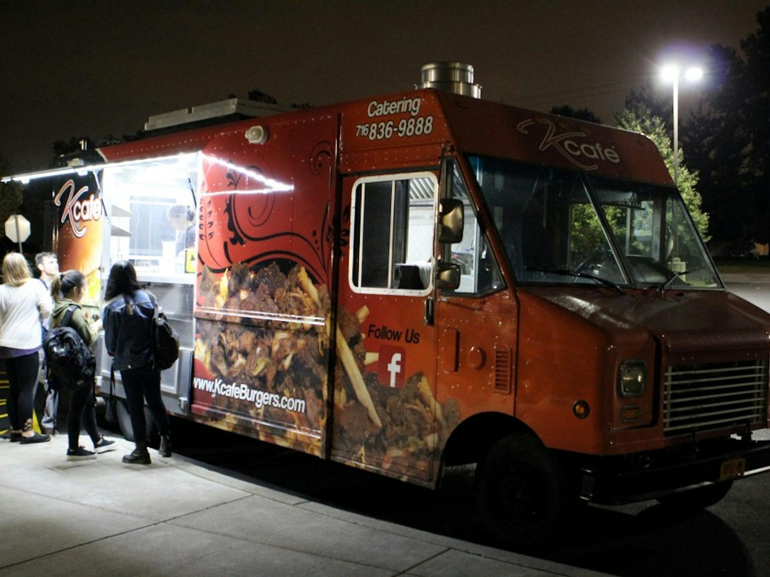 Kcafe, a Korean fusion burger food truck is a go-to eatery for students.