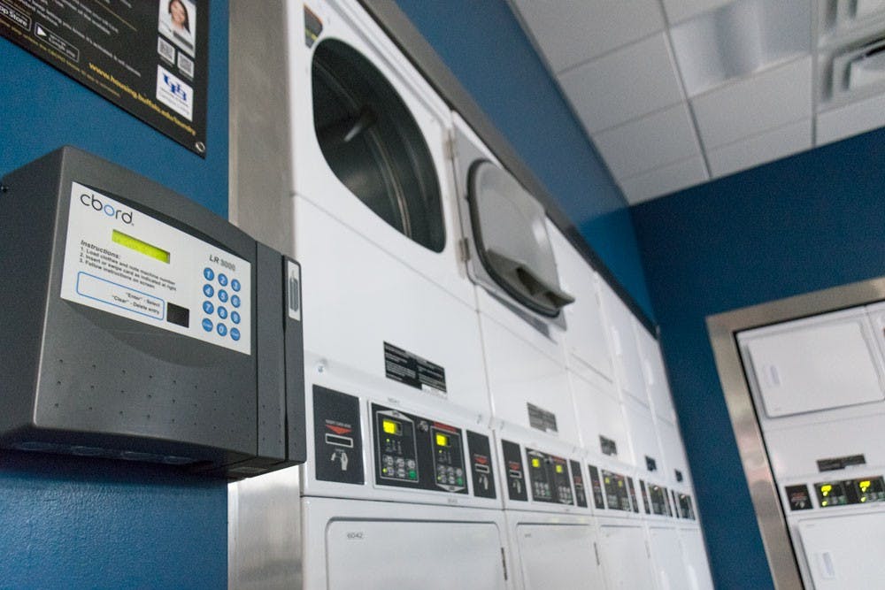 <p>The new CBORD ID system installed in Wilkeson and Fargo Quads requires students to reserve machines before using them. The system is meant to make doing laundry simpler, but many students feel it has only complicated the process. </p>