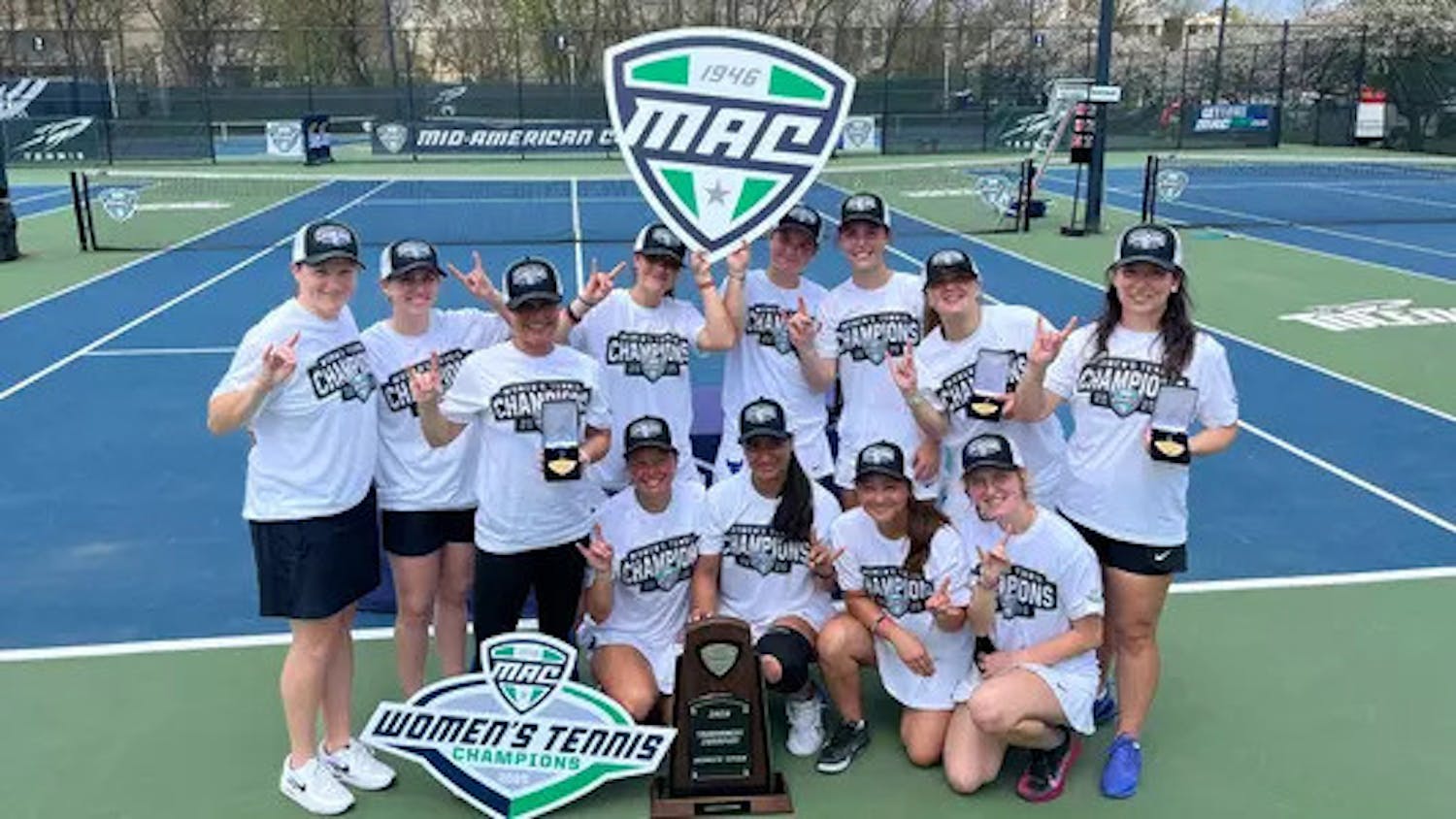 The UB women’s tennis team won their fourth conference title in conference history, and the first since 2018.