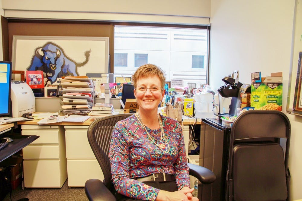 <p>Jennifer Zirnheld is an associate engineering professor whose research focuses on engineering innovations to fight cancer. Zirnheld was recognized by <em>INSIGHT Into Diversity </em>magazine as one of 100 most influential women in STEM.</p>
