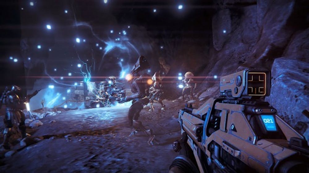 The persistent and ever-evolving online world of Destiny should keep many gamers busy as they team up with friends to explore
the galaxy and defend the last safe city of earth from annihilation.
Destiny courtesy of Bungie