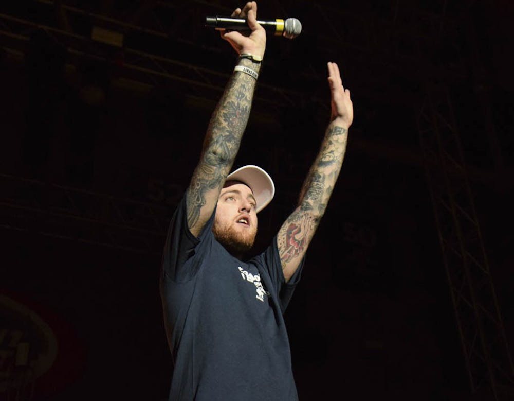 <p>Students express their grief towards the death of Mac Miller, who performed at UB's Spring Fest in 2016. Miller was a prominent figure in rap, mixing diverse rhymes with melodic and heavy beats.</p>
