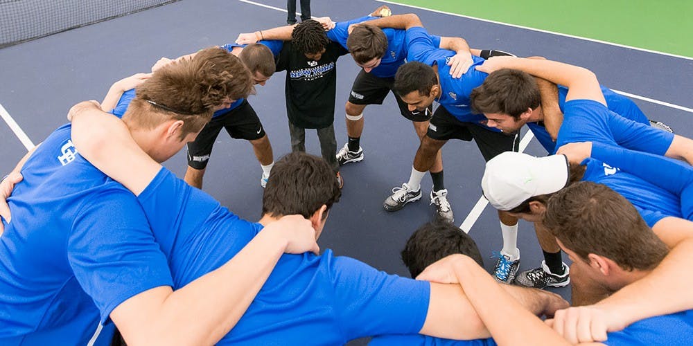 <p>The men's tennis team won the program's first MAC Championship Saturday with a 4-2 win over Binghamton. </p>
