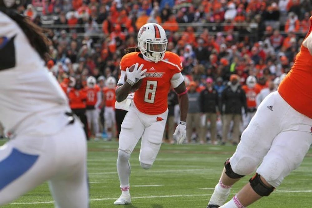 Bowling Green defeated Buffalo 36-35 Satuday. The Bulls drop to 1-1 in Mid-Amiercan Conference competition.
Chad Cooper, The Spectrum