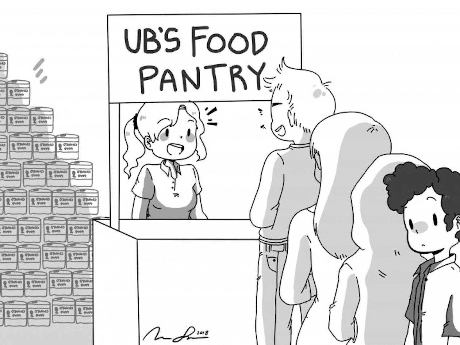 UB’s Food Pantry Task Force is creating plans for an on-campus food pantry to help combate students’ food insecurities. Plans will be submitted in November and construction is planned for January.