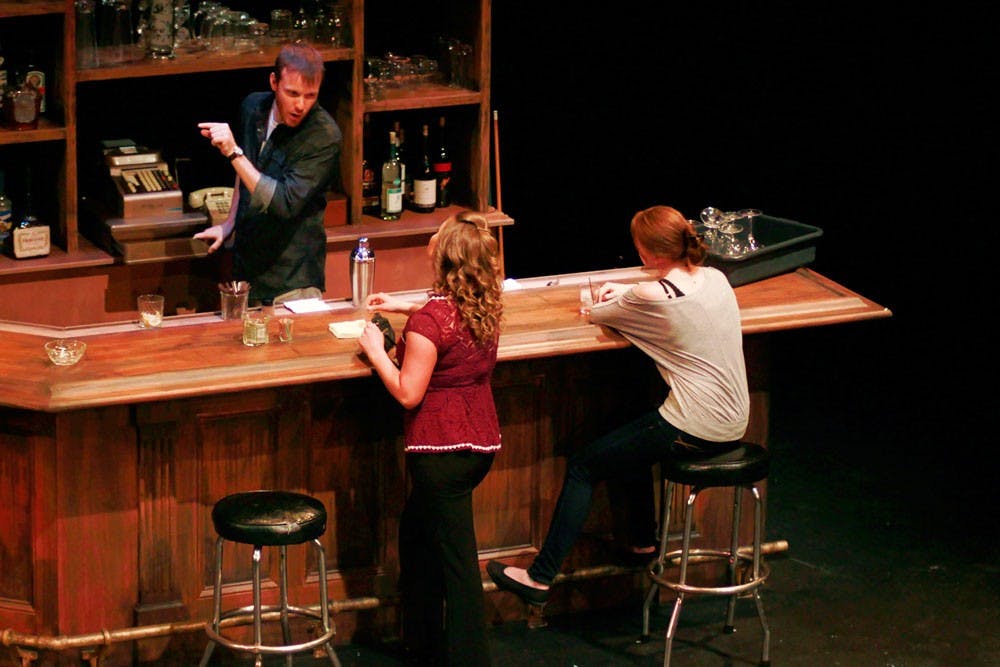 <p>A bar in NYC set the stage for the student production of “Savage in Limbo,” a play about a group of friends that frequents the bar and discusses the trials and tribulations of being out on their own.</p>