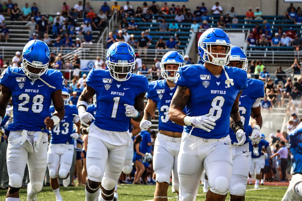 <p>The Bulls coming out of the tunnel for their game against Temple on 2/2/2020</p>