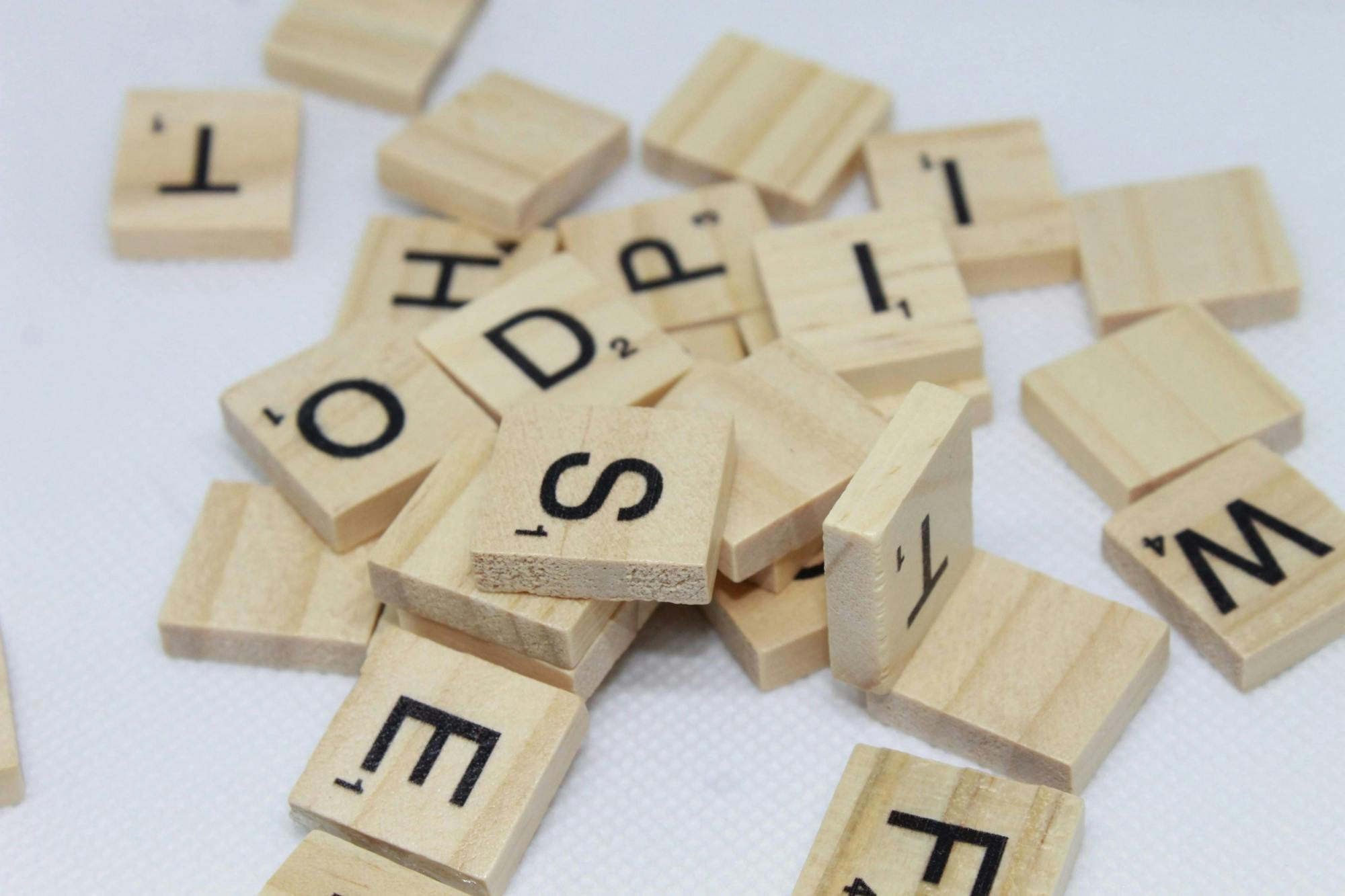 Scrabble is simple; players are given seven letters at a time to string together the best possible words while also getting the higher point squares.
