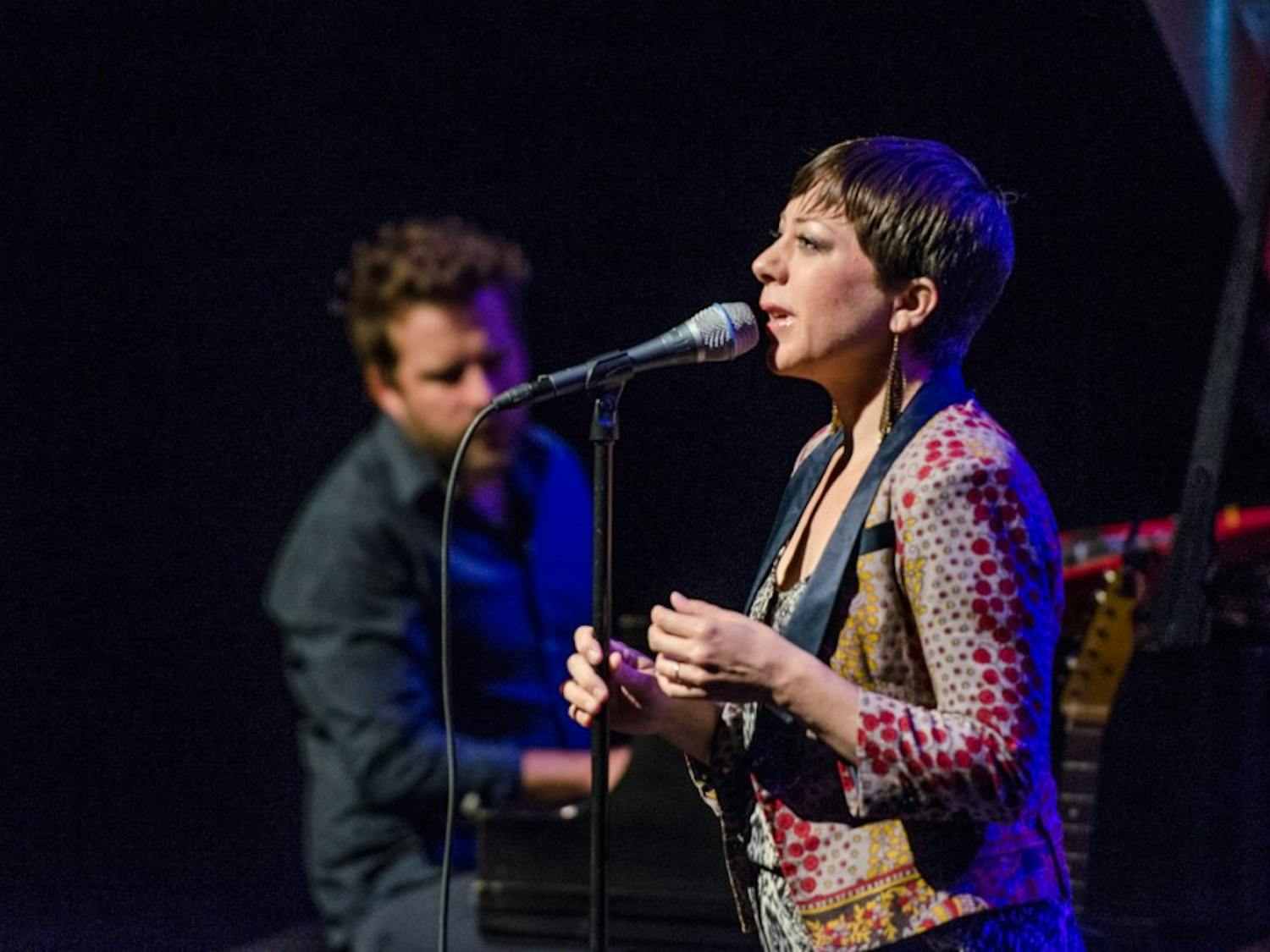 World-renowned Jazz musician Gretchen Parlato performed at the Center for the Art’s Drama Theatre on Saturday night. Her performance was lauded as ‘exquisite’ and she left the stage amid a standing ovation.