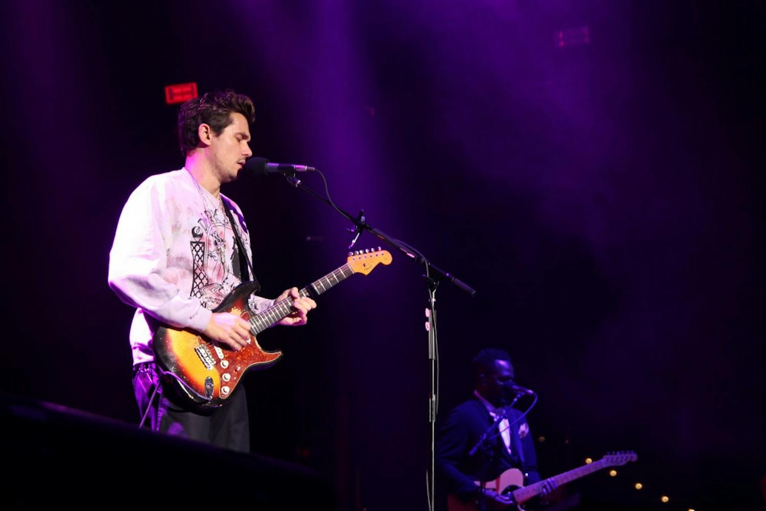 John Mayer took his The Search for Everything World Tour&nbsp;to Darien Lake on Sunday. Mayer performed full band sets, acoustic sets along with his world-renowned trio.&nbsp;