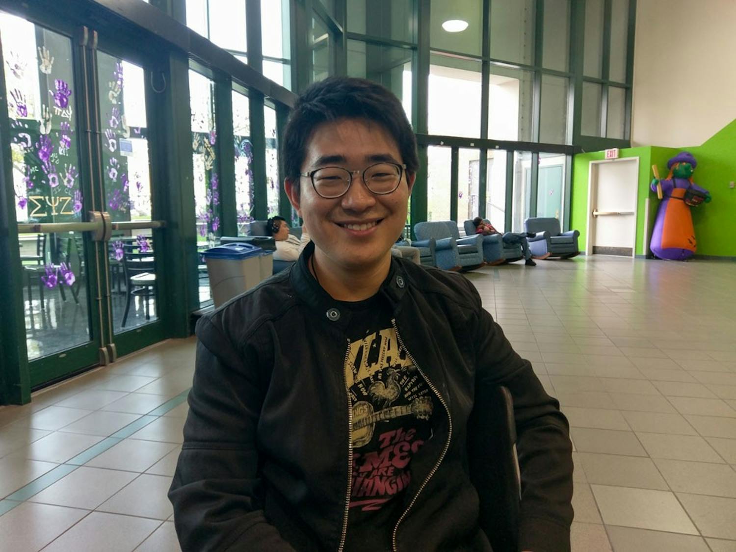 Hosoo Kim, a junior international student from South Korea, has lived in the U.S. for three years now, but feels his voice in the presidential election does not matter.&nbsp;