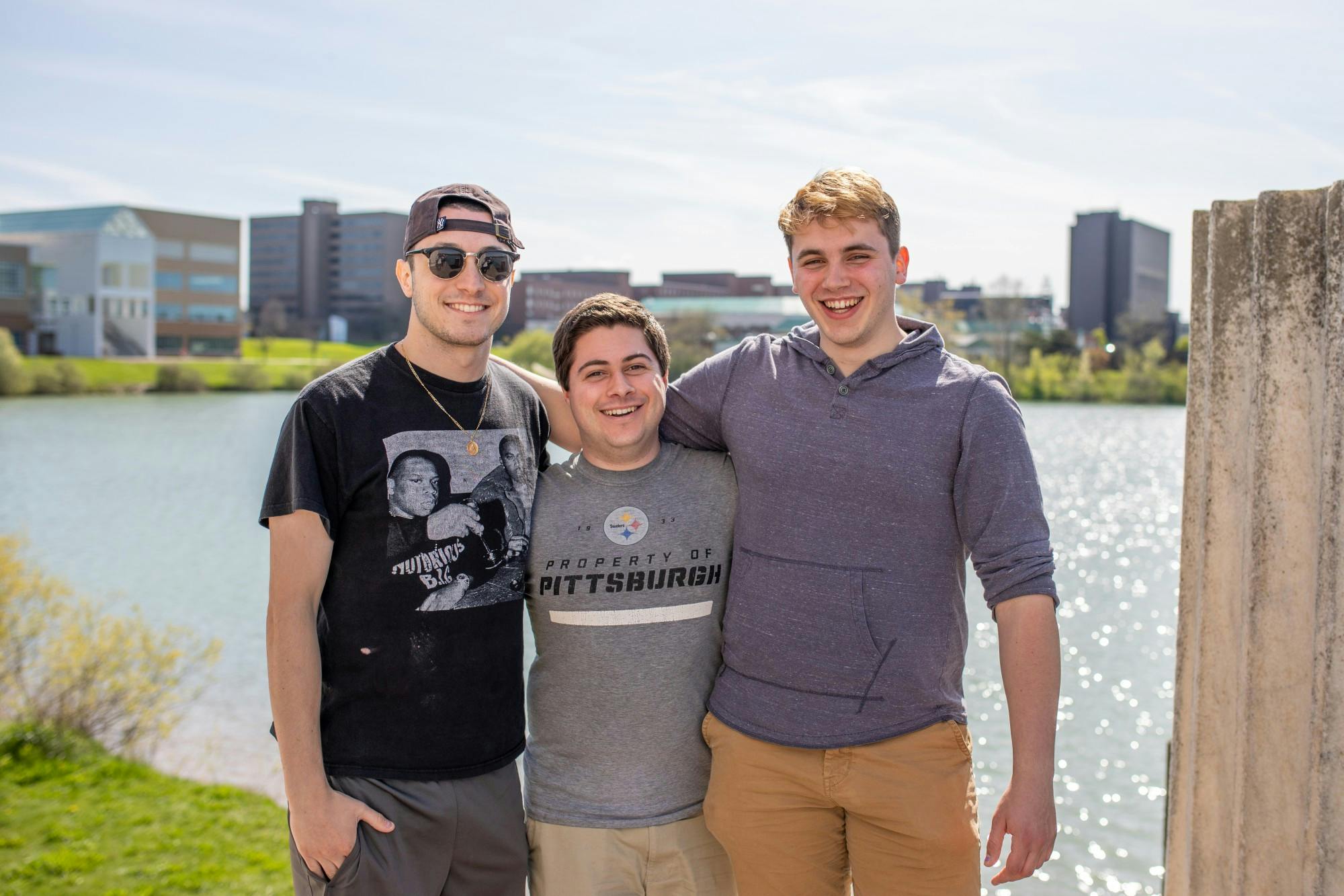 Left to right: Anthony DeCicco, Andrew Lauricella, Grant Ashley