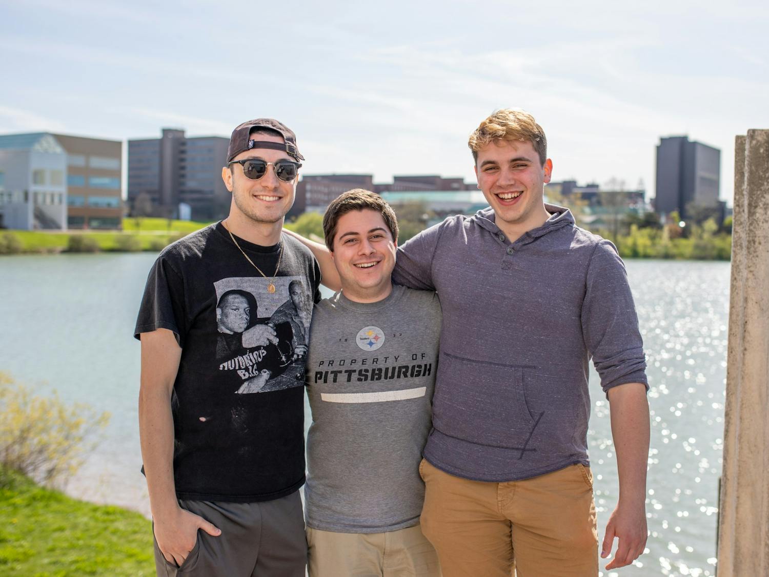 Left to right: Anthony DeCicco, Andrew Lauricella, Grant Ashley