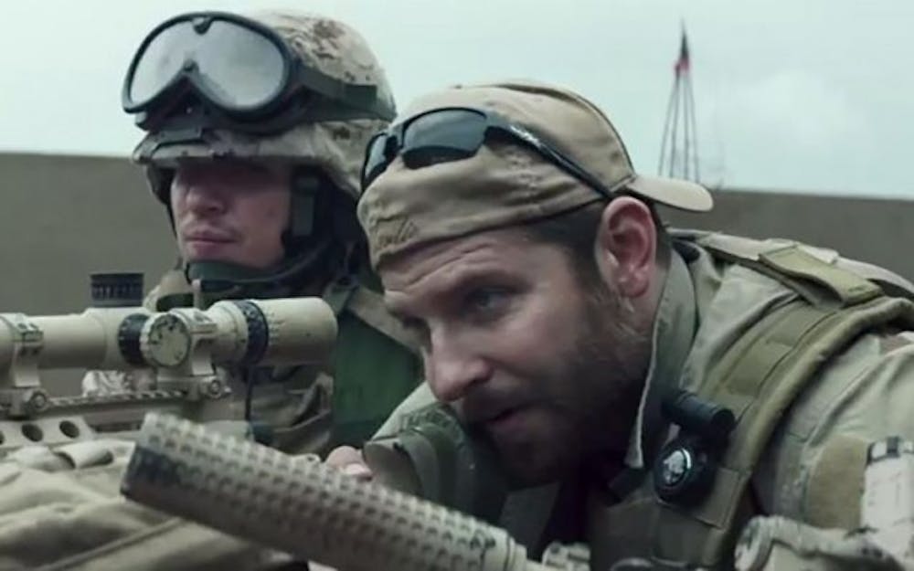 American Sniper is kept on target by Cooper&rsquo;s acting and Eastwood&rsquo;s directing.
The film tackles lofty questions of warfare that few films dare to poke at.
Courtesy of Flikr user Cinema Streaming