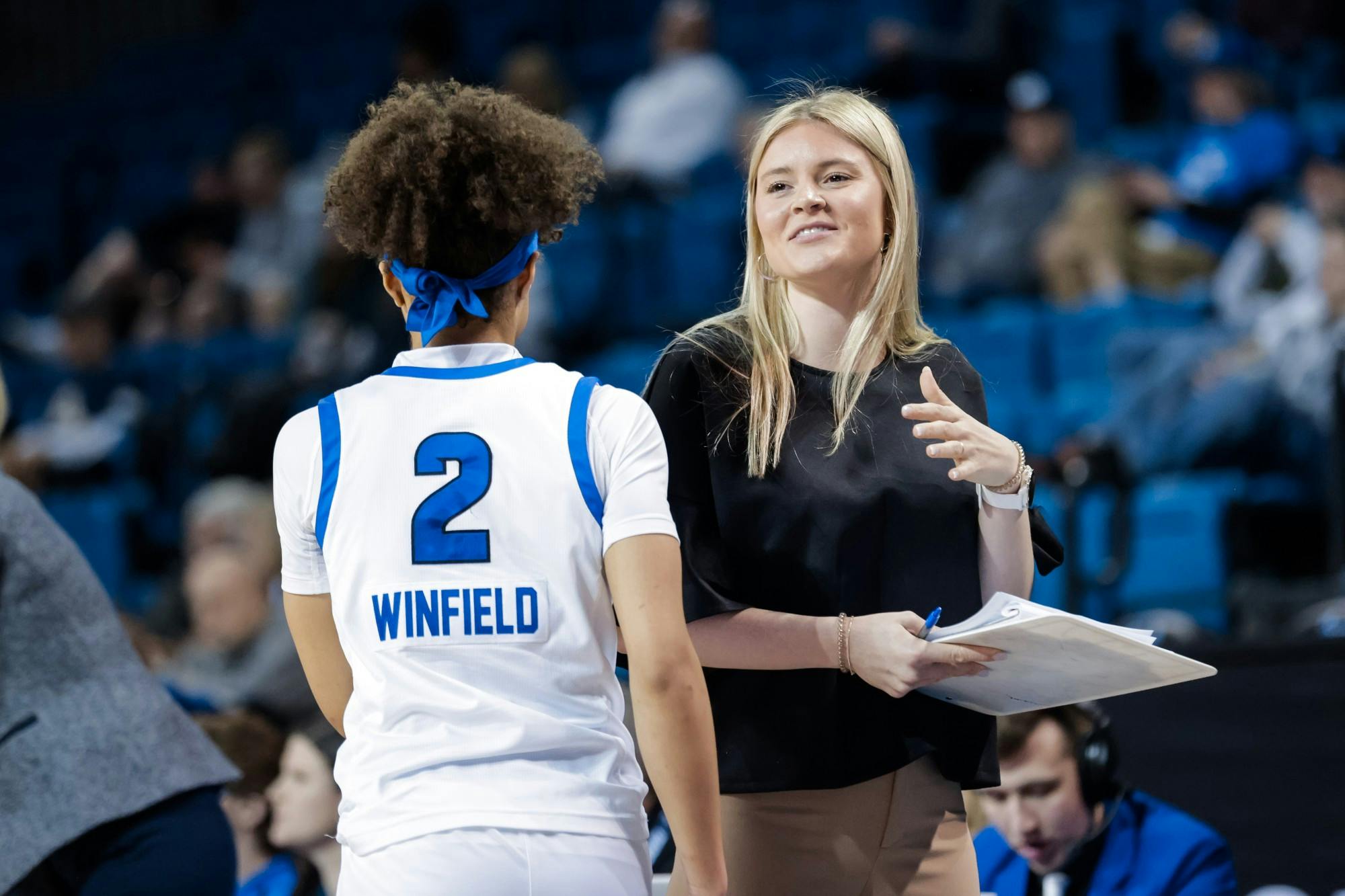 Sinnott originally came to UB after interning at the University of Minnesota during the 2021-2022 season.