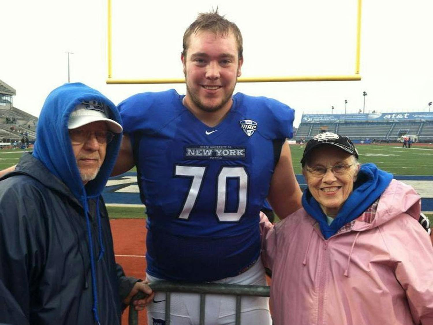 Former Bull John Kling poses for a photo. Kling recently signed with the Washington Redskins.