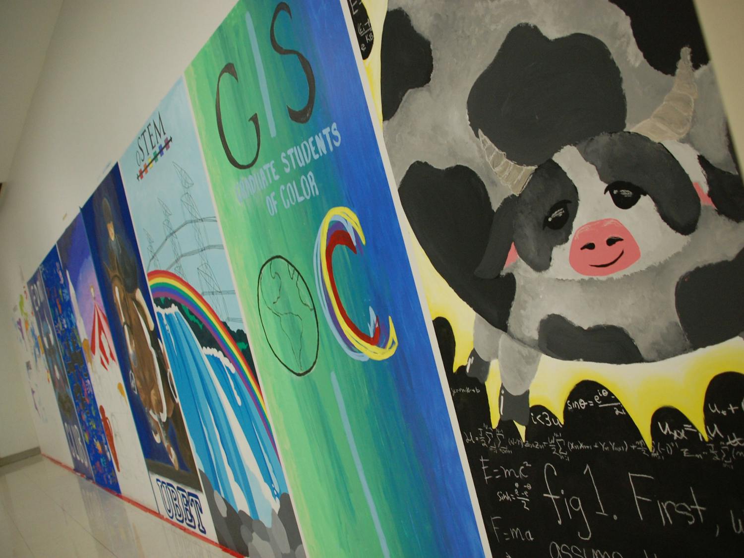 The mural painting competition was held to “infuse UB pride and spirit back into the Student Union” during renovations.&nbsp;