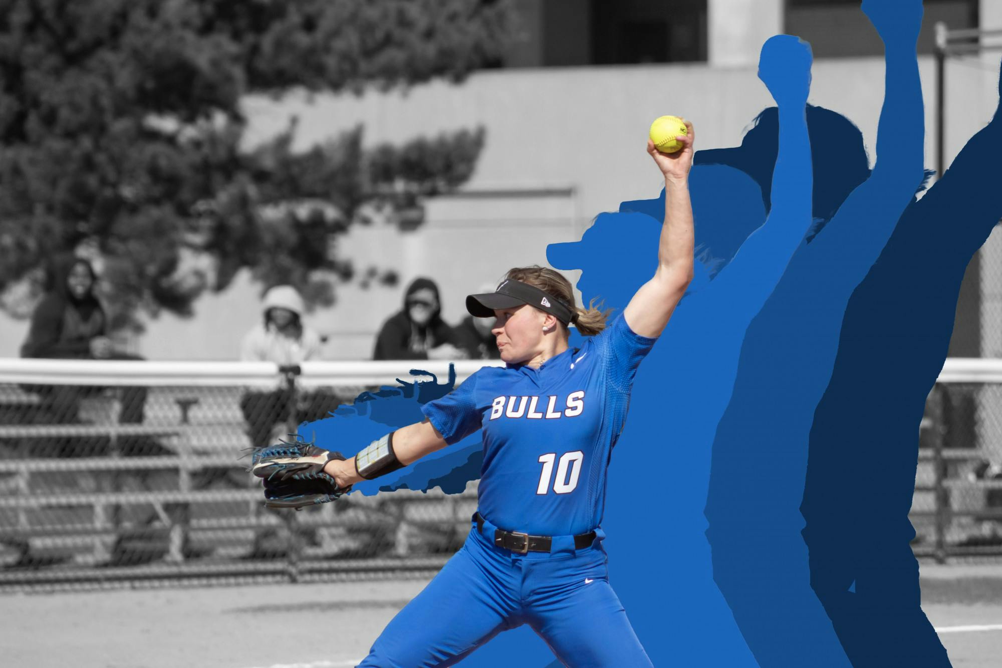 Alexis Lucyshyn has emerged as a leader on and off the field for the UB softball team.&nbsp;