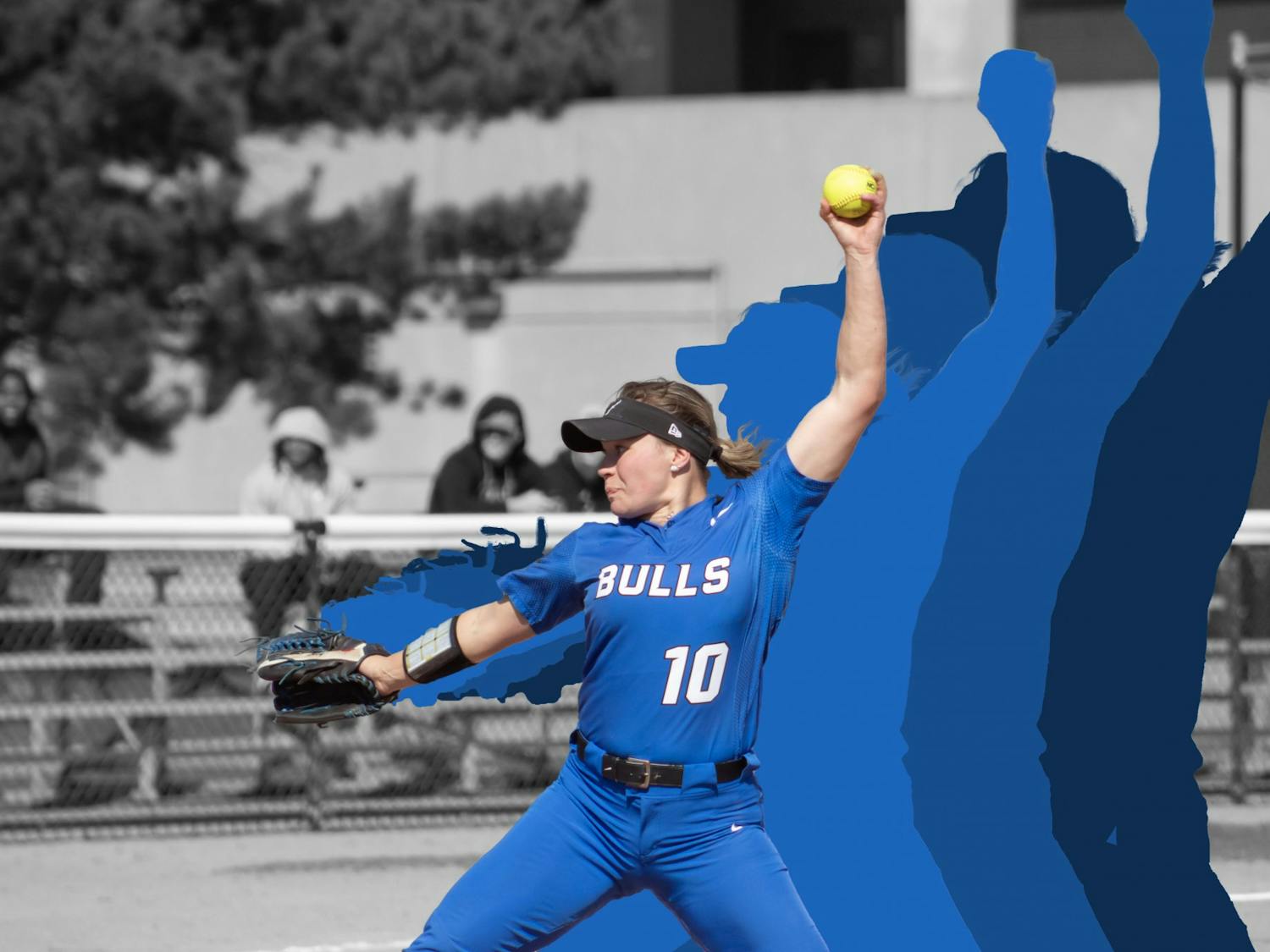 Alexis Lucyshyn has emerged as a leader on and off the field for the UB softball team.&nbsp;