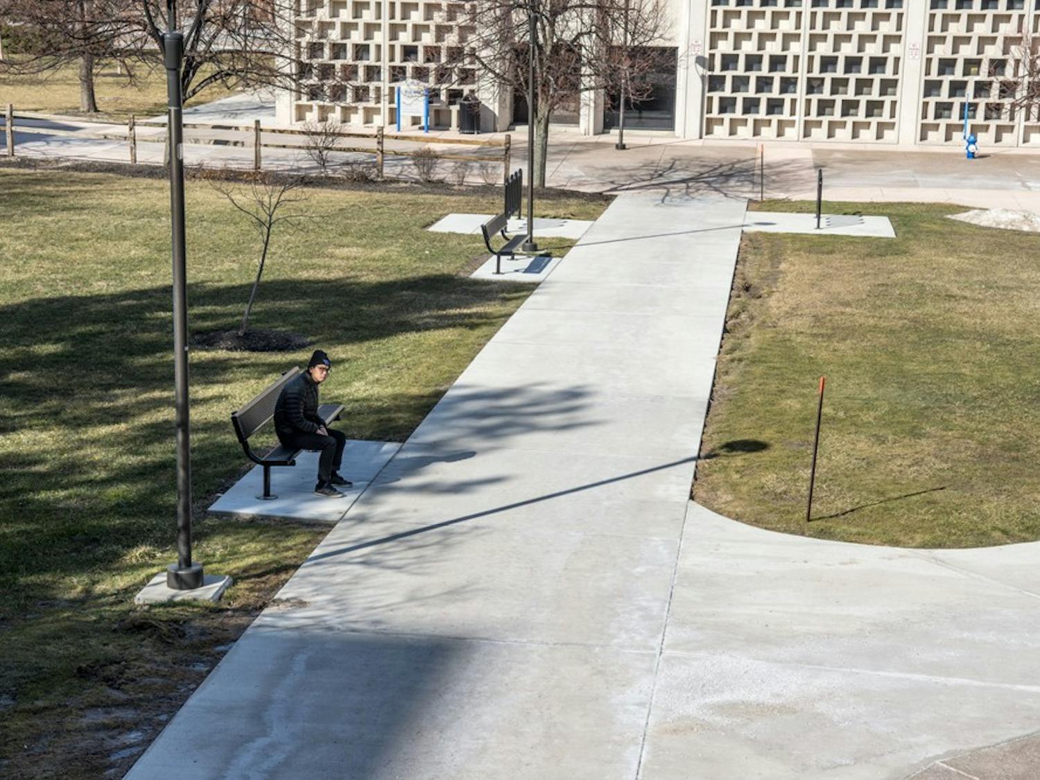 While some students choose to go away for spring break, others choose to stay on campus - free of charge - provided they submit a request to Campus Living in advance.