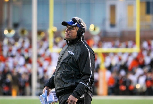 The Athletics Department fired head football coach Jeff Quinn Monday less than 48 hours after the Bulls&#39; loss against Eastern Michigan.&nbsp;
Chad Cooper, The Spectrum