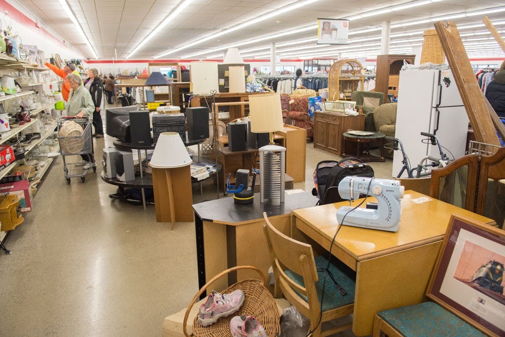 <p>The Salvation Army, located a few miles off North Campus, is one option for students looking for cheap furniture.&nbsp;</p>