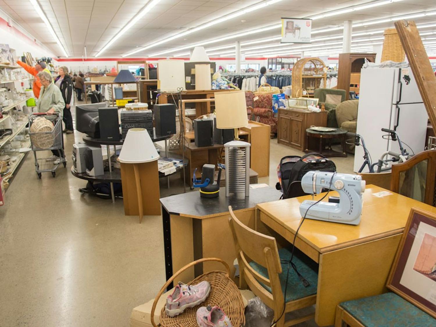The Salvation Army, located a few miles off North Campus, is one option for students looking for cheap furniture.&nbsp;