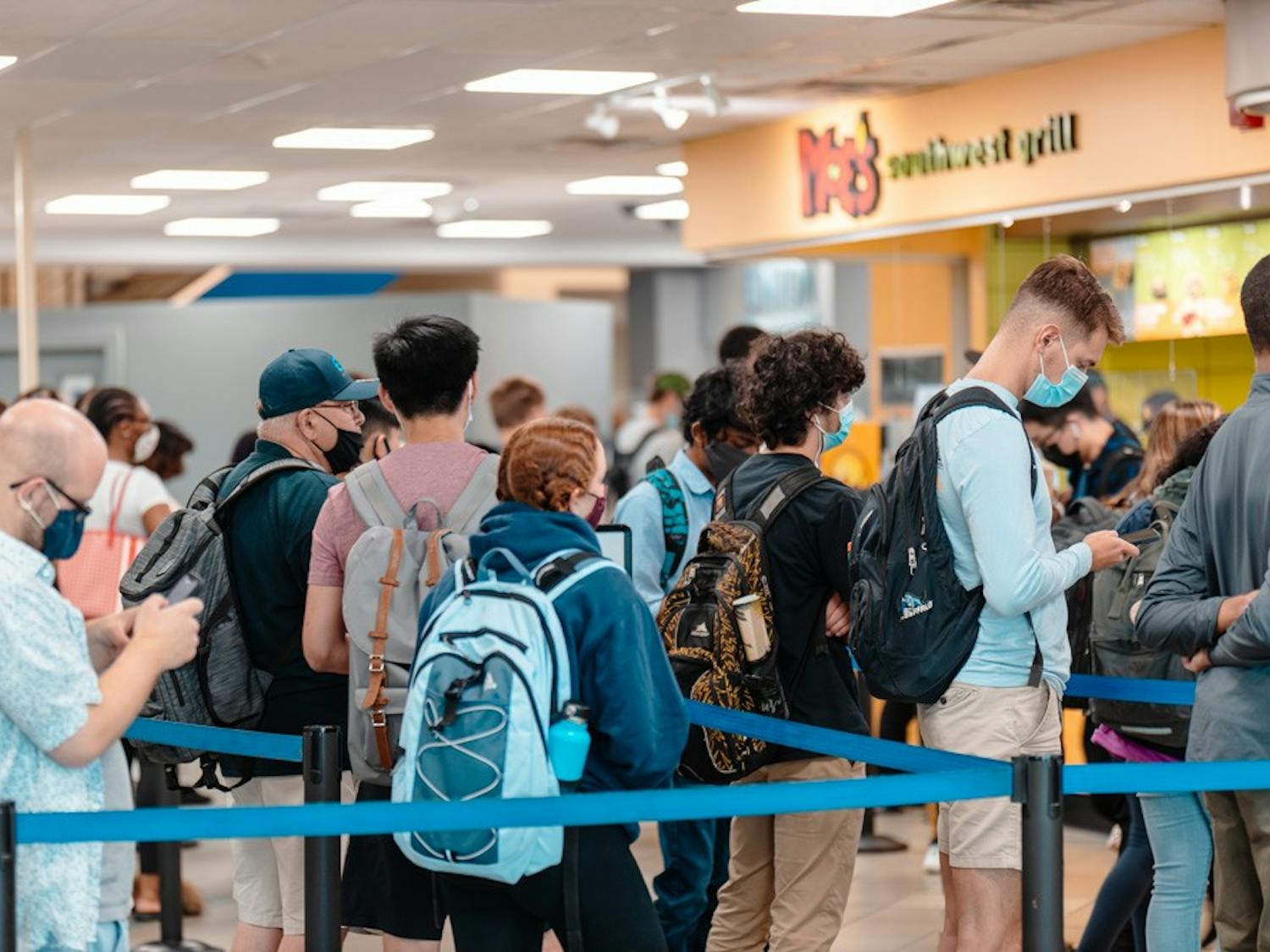 Long lines in the Student Union have left some students frustrated and hungry.&nbsp;