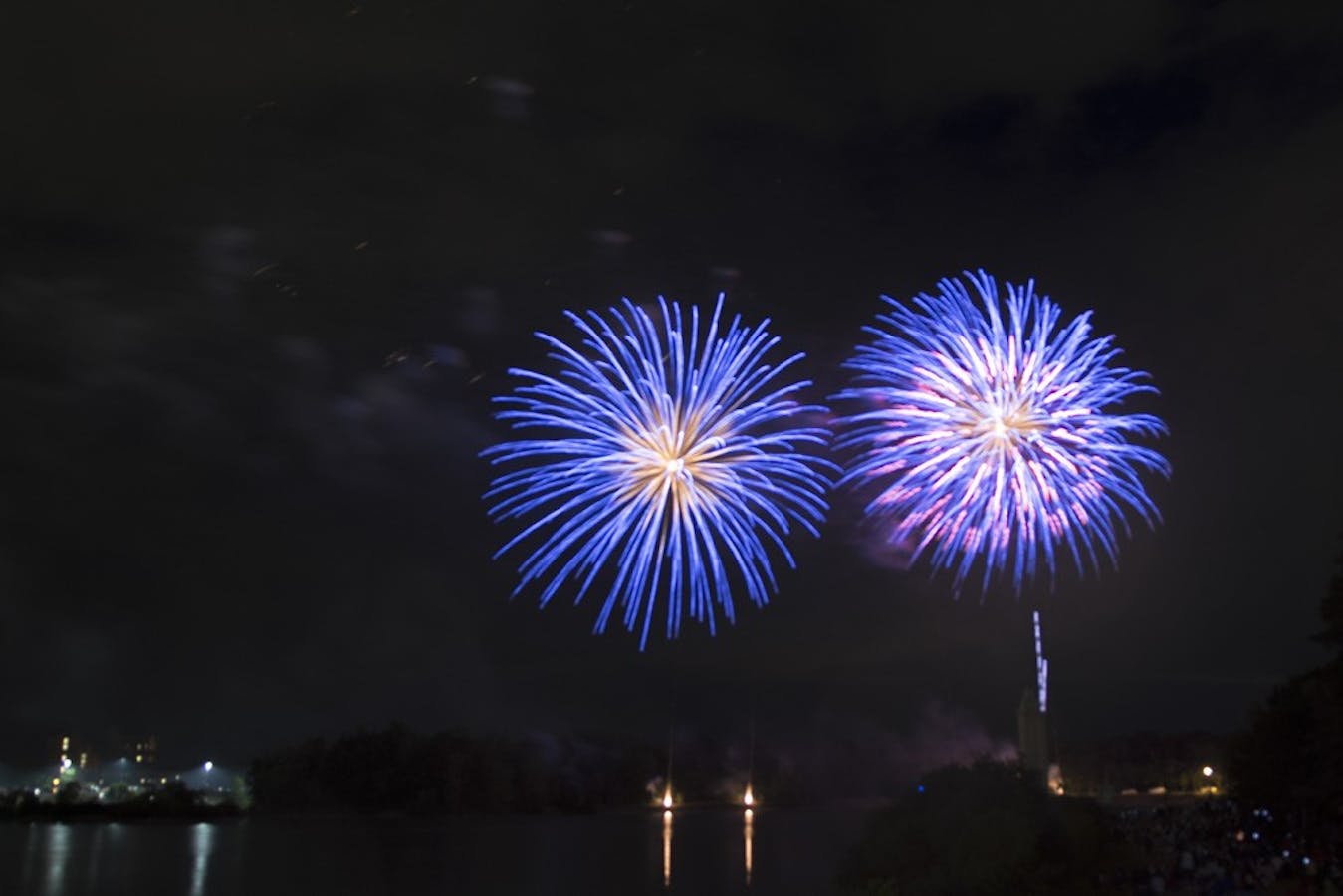 Independence Day fireworks - The Spectrum