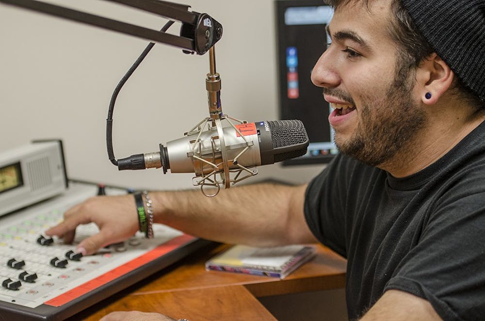 <p>Ross Moretzsky is a UB student who participates in WRUB, the on-campus radio. The radio station is broadcasted right from UB and is home to over 30 student shows. His show "Flying Model Rockets" airs on Mondays from 7 to 9 p.m.</p>