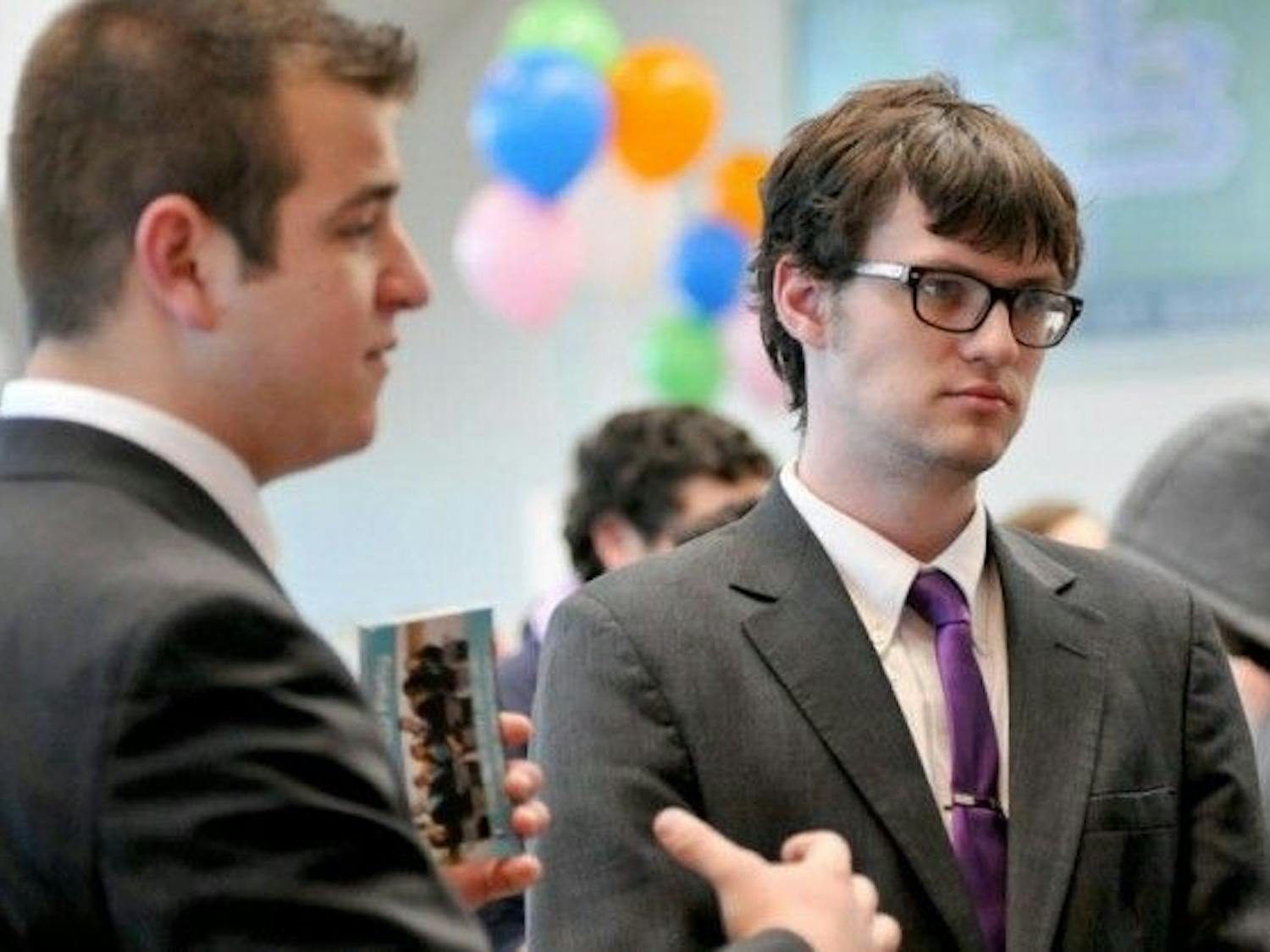 In 2013, former SA Treasurer Justin Neuwirt (left) accused former SA President Travis Nemmer (right) of swaying voters to get Nick Johns elected.