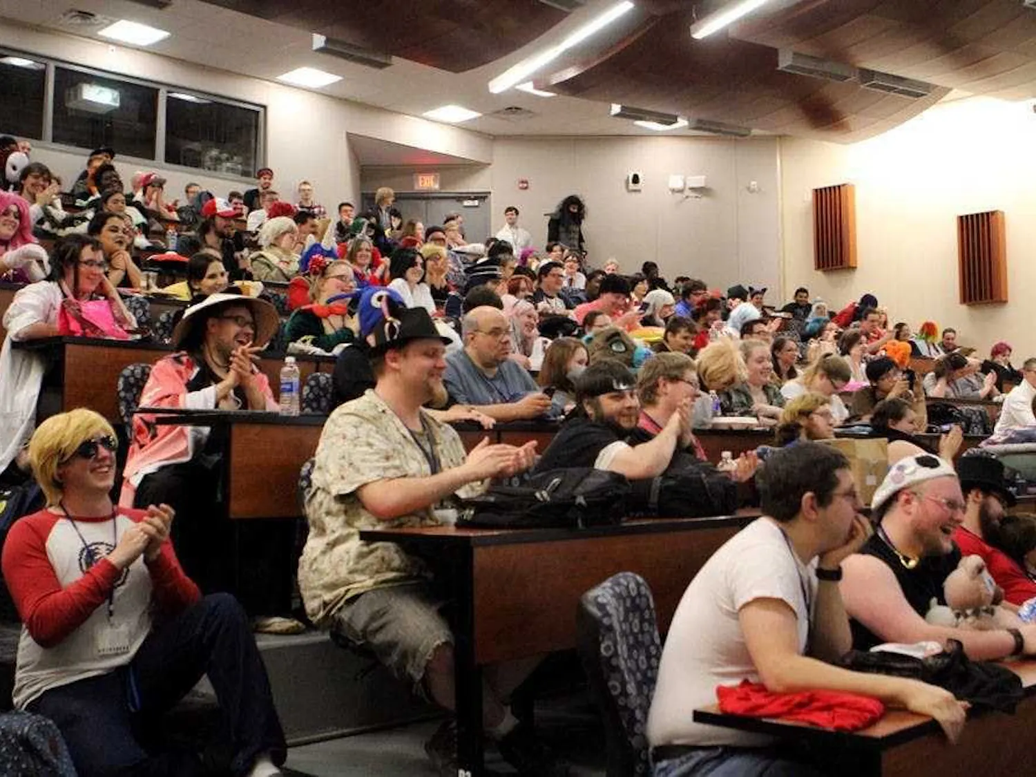 UBCon spectators gathered in 2017 for the Cosplay Dating Game event. The 2021 event will be fully remote, over Discord.