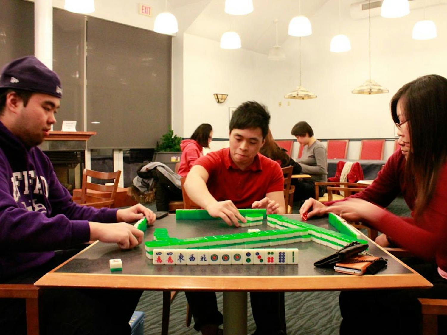 Playing Mahjong is one of the must-do activities during the Chinese New Year in Hong Kong. Hong Kong people believe gambling can bring good luck.