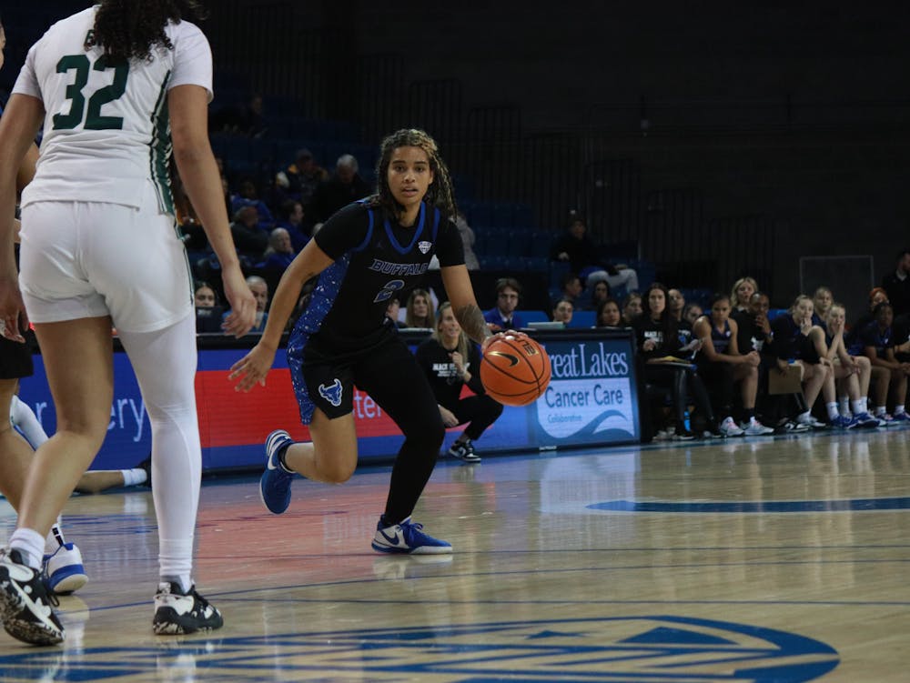 <p>Freshman guard Kirsten Lewis-Williams scored a career-high 22 points on Saturday.</p>