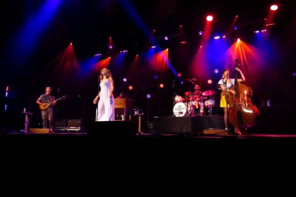 Lake Street Dive, a multi-genre band, played in front of a sold-out crowd in Rochester on Thursday. The band was just one of the headliners at this year’s jazz festival in the city.
