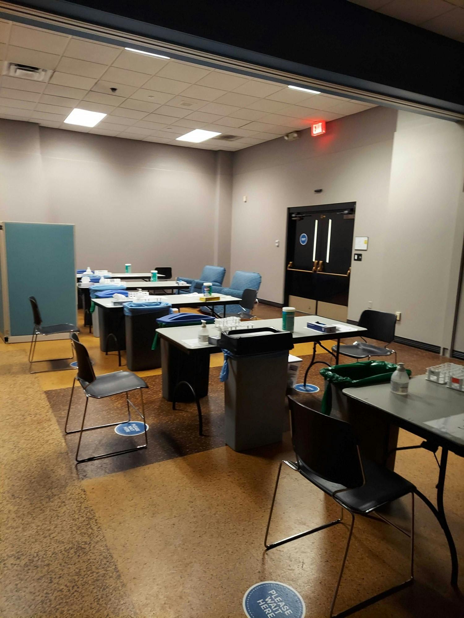 Student Union Room 145 was found unlocked due to a "mechanical problem" on Sunday evening.