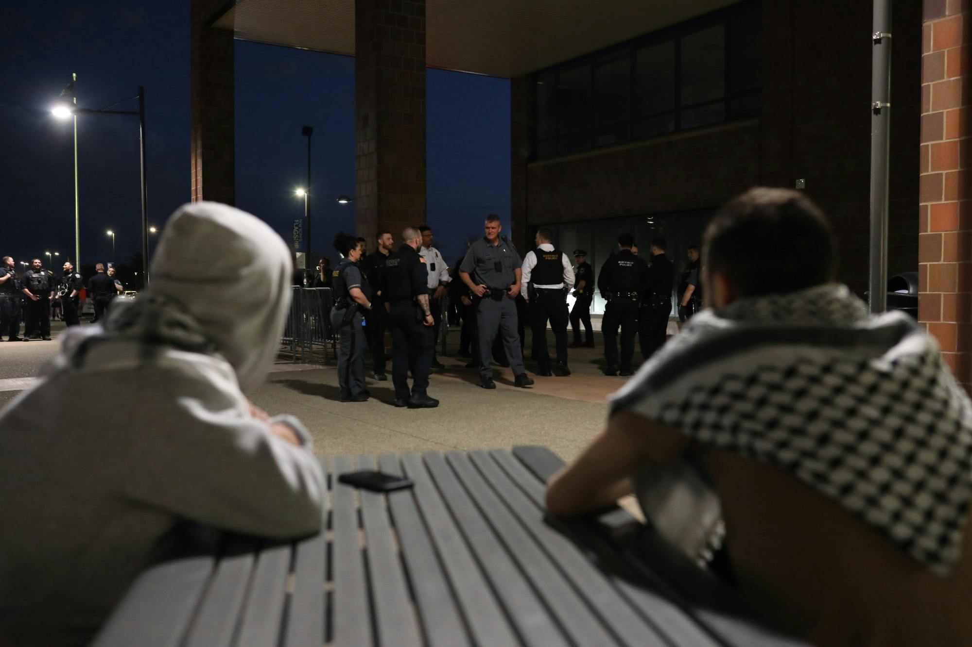 Only one pro-Palestine protester has been charged with an actual criminal offense: resisting arrest, a misdemeanor. The rest are facing non-criminal, violation-level charges.&nbsp;