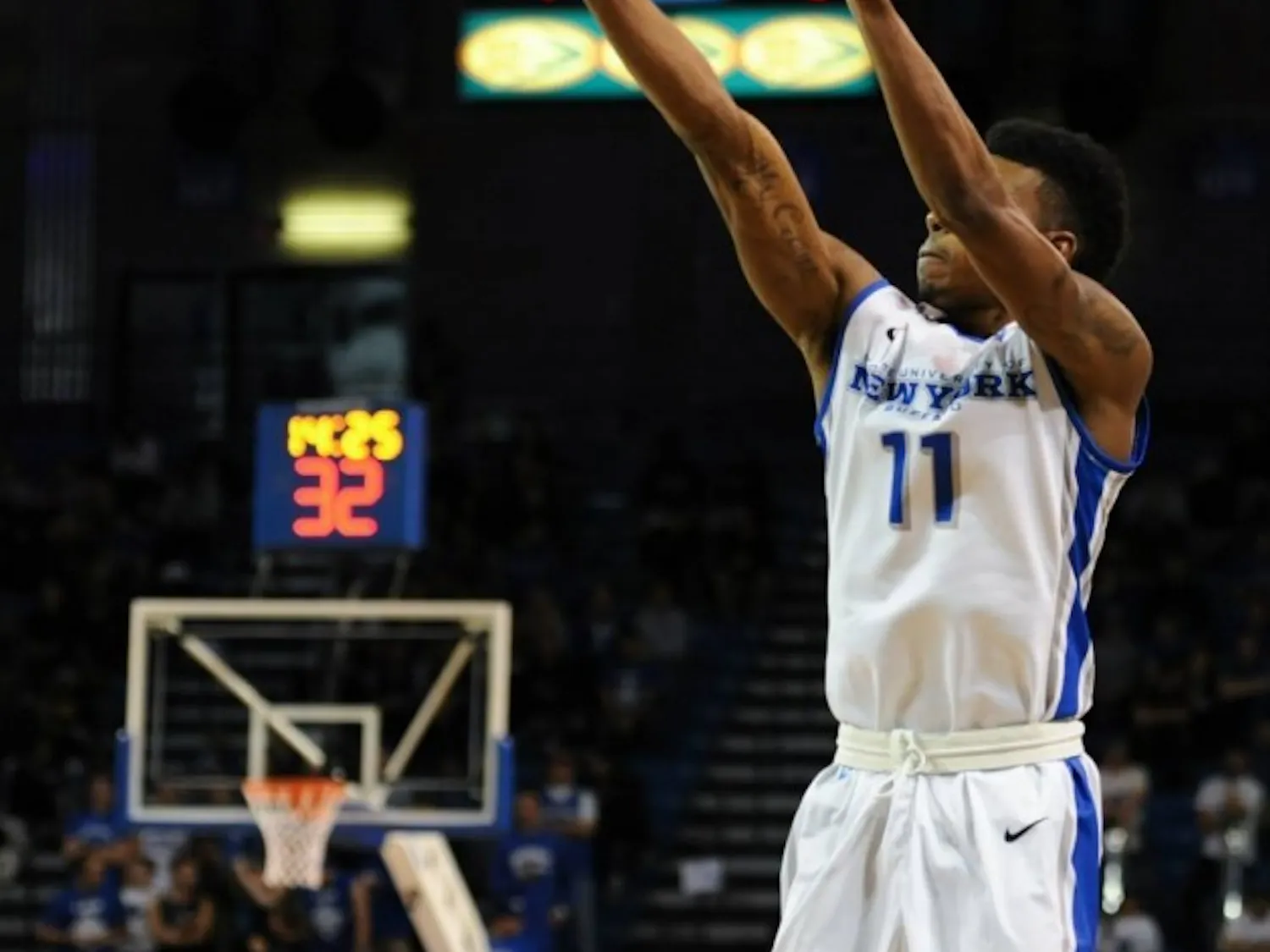 Shannon Evans and the rest of the Bulls struggled to score against the defending MAC champions on Saturday.
Yusong Shi, The Spectrum