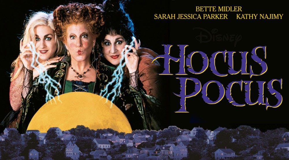 <p>Disney’s “Hocus Pocus” is a Halloween classic. The 1993 film has attracted a cult following and is still loved by millennials today.</p>