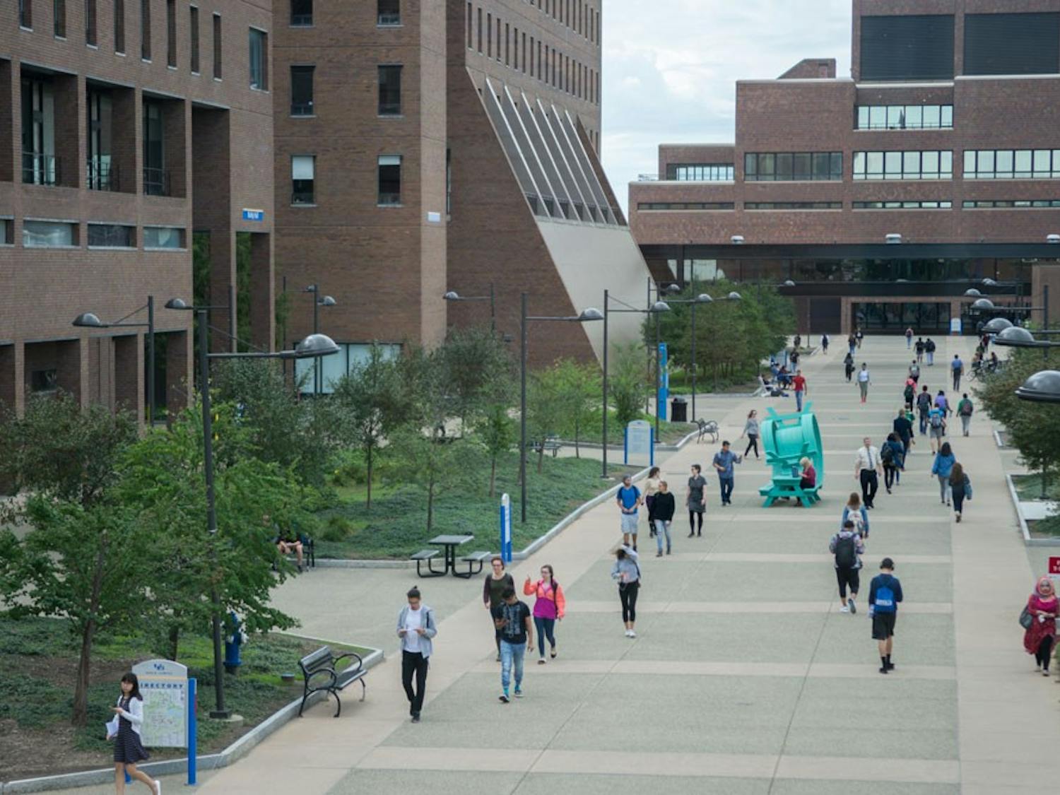 UB was ranked No. 43 in the U.S. News & World Report rankings of top schools this year. The university is up two places from last year’s ranking.