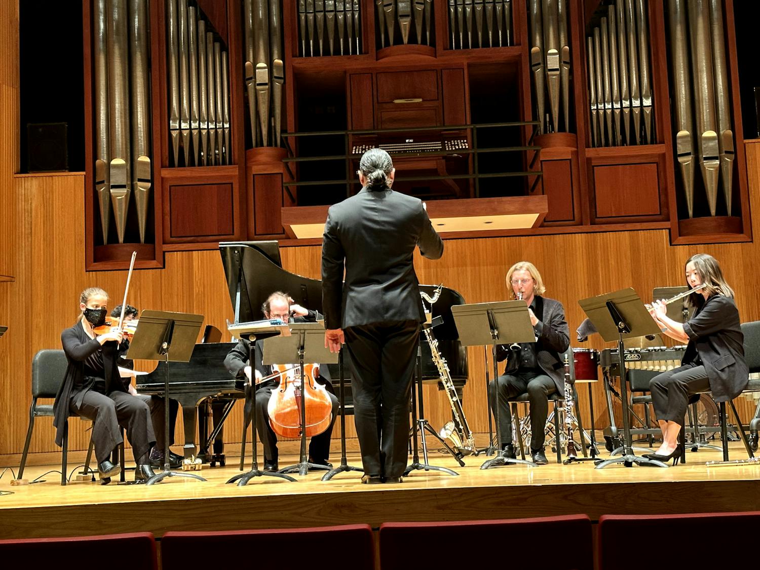 Pan-Americana featured many small groups performing works in honor of Latin American composers.