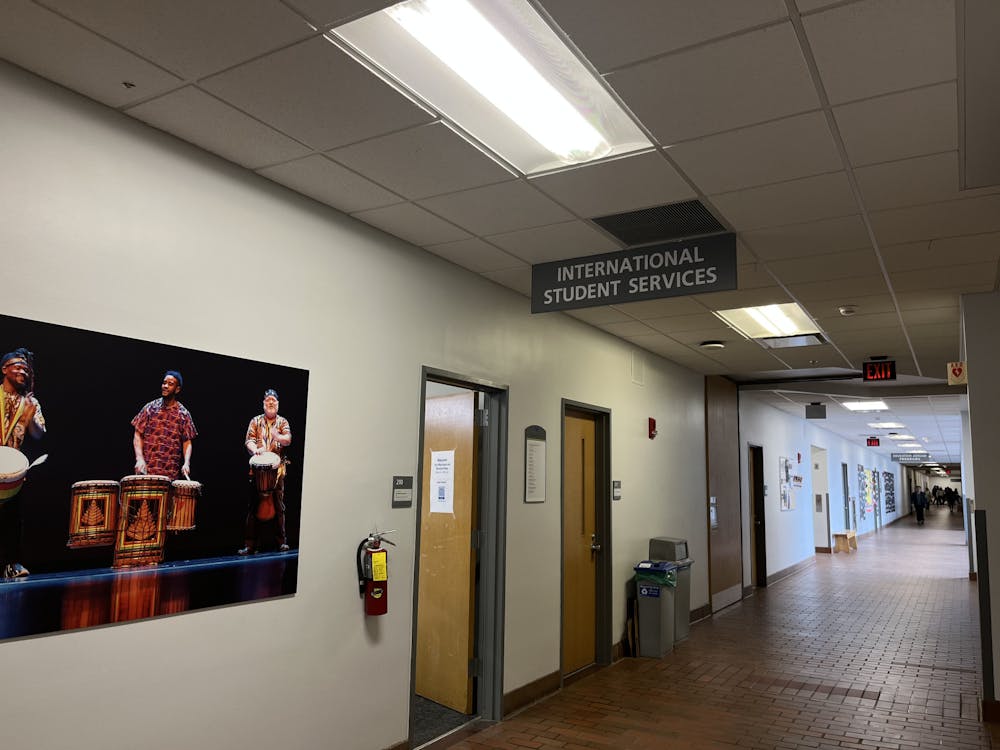 UB's International Student Services located in Talbert Hall.